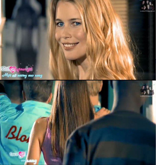who is the girl in the uptown girl video westlife